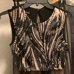 Bebe crop top